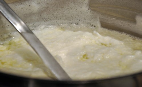 Making the panee.  I didn't realize it was so easy!