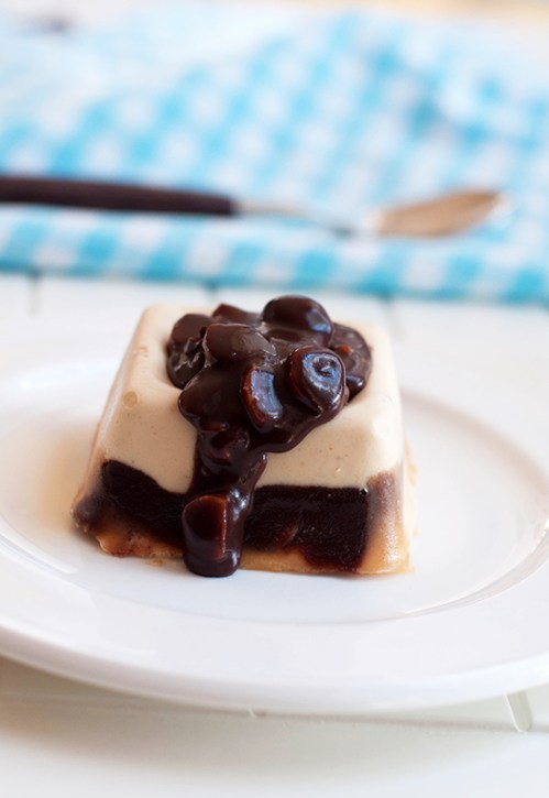 Peanut Butter and Chocolate Semifreddo