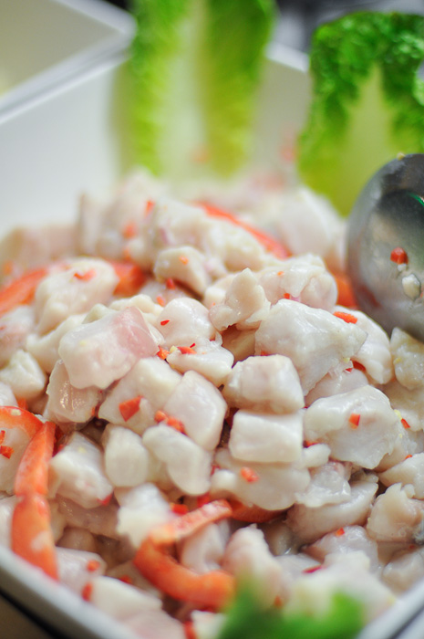 Mackarel with Coconut Dressing (Kinilaw)