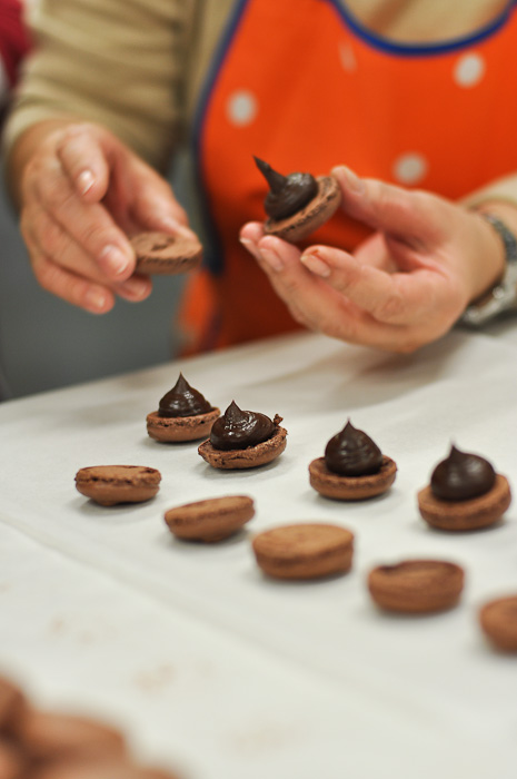 Chocolate Macarons at Essential Ingredient Sydney