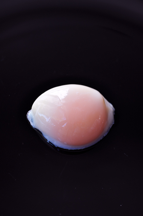 It's not a science project!  It's a slow poached egg!