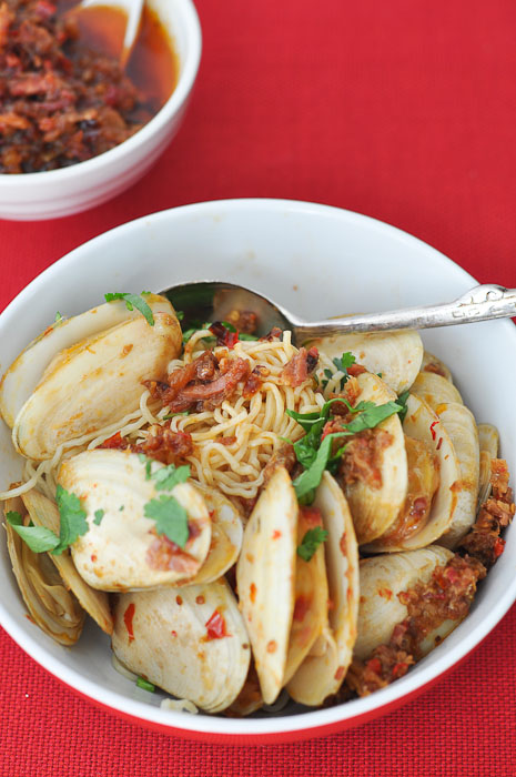 Pipies with XO Sauce