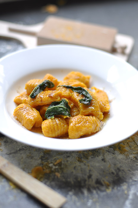 Pumpkin Gnocchi Pumpkin Gnocchi with Sage, Burnt Butter and Balsamic Vinegar