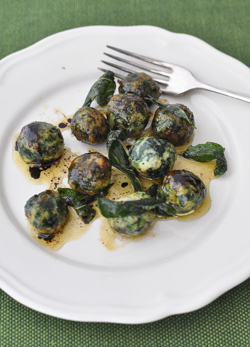 Spinach and Ricotta Gnudi 7 Spinach and Ricotta Gnudi