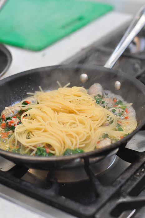 Spaghetti alle Vongole at CIRA