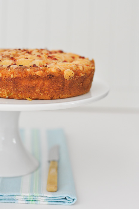 Bacon, Carrot and Cheese Cake