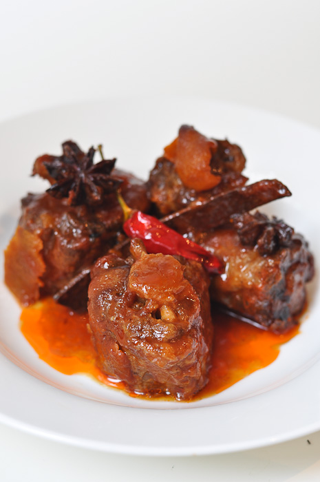 Braised Oxtail with Asian Flavours