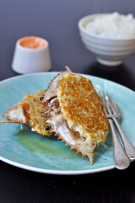 Relleno Alimasag (Philippine Style Stuffed Crab)