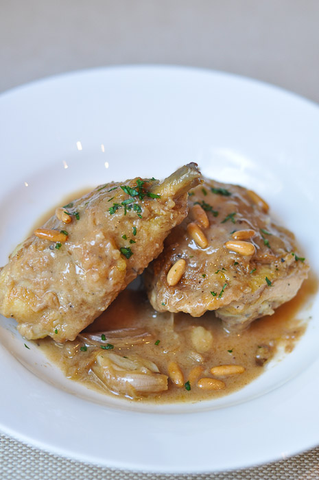 Chicken with Pine Nuts