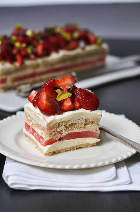 Strawberry and Watermelon Cake 3 Strawberry and Watermelon Cake