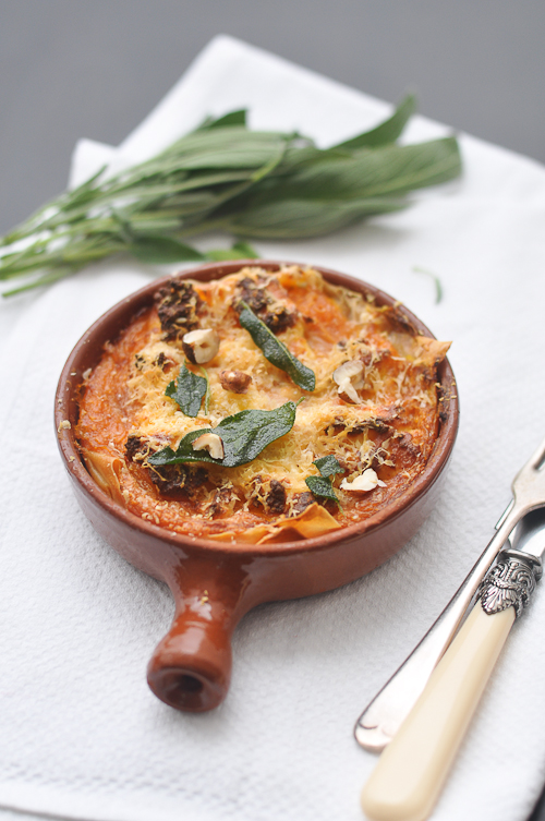 Pumpkin and Ricotta Lasagna