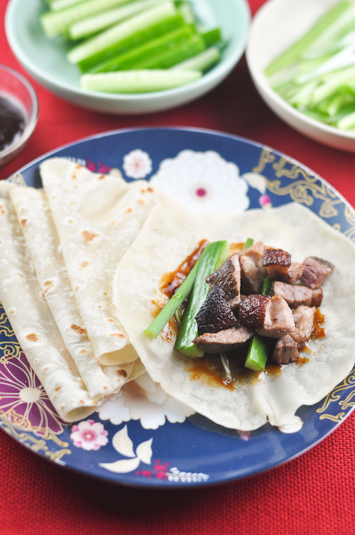 Roast Duck with Mandarin Pancakes