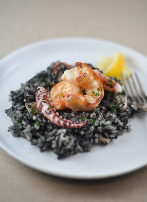 Arroz Negro (Paella with Squid Ink)
