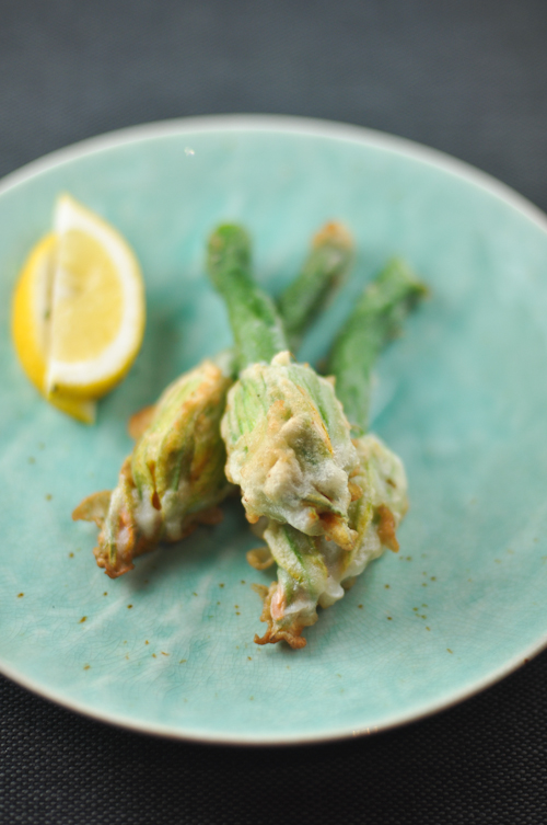 Zucchini Flowers Stuffed with Ricotta Zucchini Flowers Stuffed with Ricotta